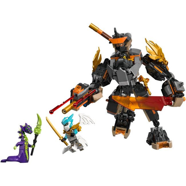 Игрушка LEGO® Ninjago 71854 Робот Колена и Зейн с драконом-змеем Игрушка LEGO® Ninjago 71854 Робот Колена и Зейн с драконом-змеем