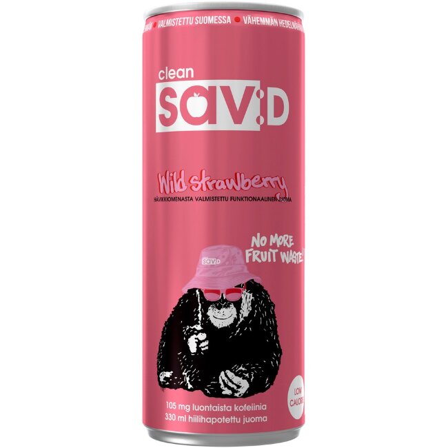 Функциональный напиток Clean sav:D Wild Strawberry