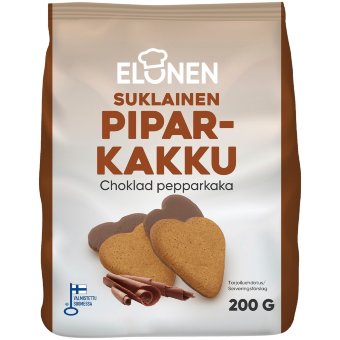 Имбирное печенье в шоколаде Elonen 200 гр Имбирное печенье в шоколаде Elonen 200 гр