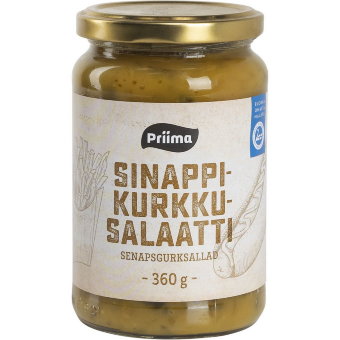 Салат из огурцов с горчицей Priima 360 г Салат из огурцов с горчицей Priima 360 г