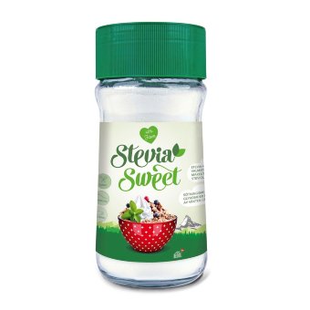 Сахарозаменитель Hermesetas Stevia (порошок) 75 гр