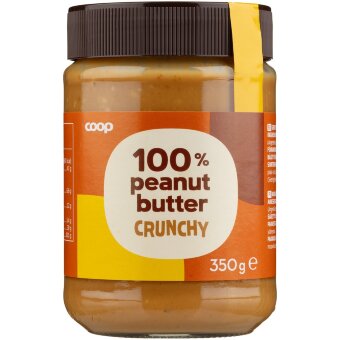 Арахисовое масло crunchy Coop 340 гр Арахисовое масло crunchy Coop 340 гр