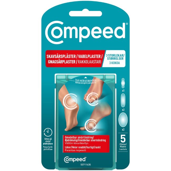 Пластырь от мозолей Compeed Mixpack 5 шт Пластырь от мозолей Compeed Mixpack 5 шт