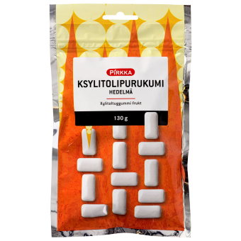 Жевательная резинка (фруктовая) Pirkka 130 гр Жевательная резинка (фруктовая) Pirkka 130 гр