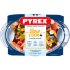 Стеклянная кастрюля Pyrex 2,9 л + крышка 1,6 л