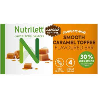 Батончики заменитель еды Nutrilett Crunch bar (карамельный ирис) 4x57 гр Батончики заменитель еды Nutrilett Crunch bar (карамельный ирис) 4x57 гр
