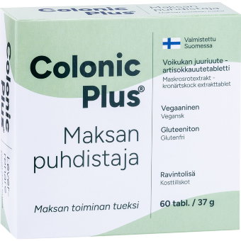 Colonic Plus Maksanpuhdistaja витамины для очистки печени Hankintatukku 60 таблеток Colonic Plus Maksanpuhdistaja витамины для очистки печени Hankintatukku 60 таблеток