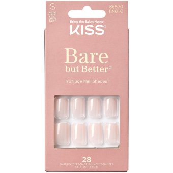 Накладные ногти Kiss Bare but Better 28 шт Накладные ногти Kiss Bare but Better 28 шт