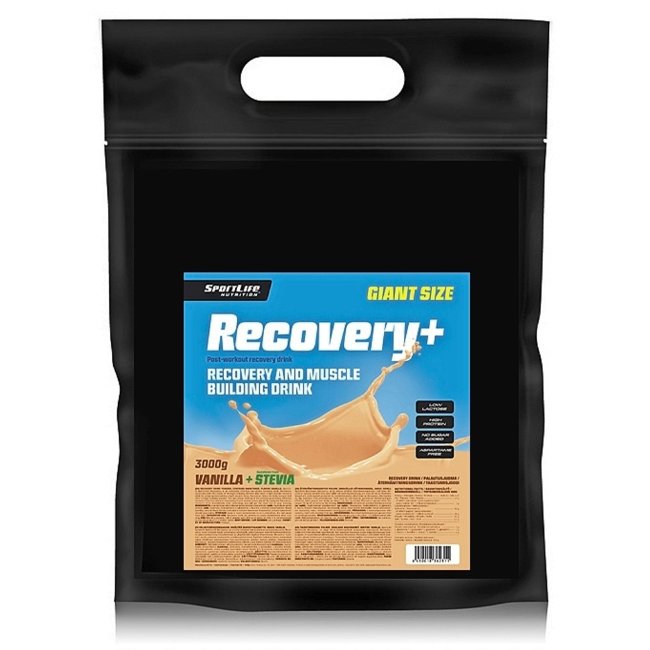 Восстанавливающий напиток Recovery+ ваниль SportLife Nutrition 3 кг