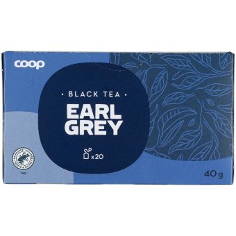 Чай черный Earl Grey Coop 20 пак
