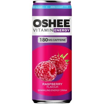 Энергетический напиток OSHEE Raspberry Zero 330 мл Энергетический напиток OSHEE Raspberry Zero 330 мл