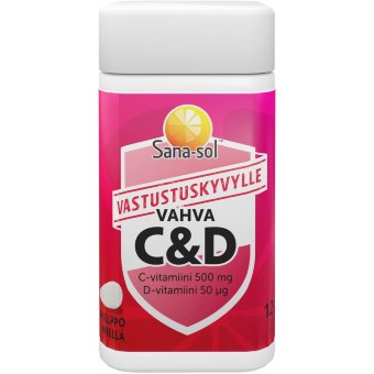 Сильный комплекс витаминов (C + D) Sana-sol Strong 120 таб Сильный комплекс витаминов (C + D) Sana-sol Strong 120 таб