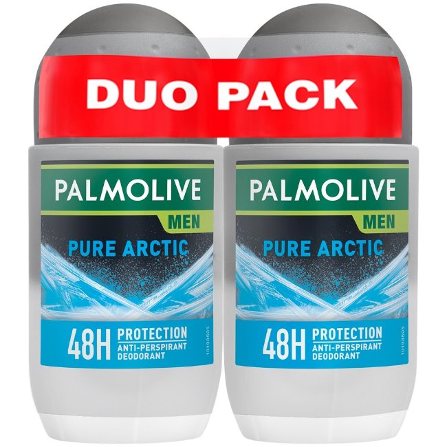 Антиперспирант роликовый Palmolive For Men Pure Arctic (уп 2 шт) 50 мл