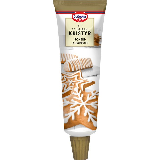 Глазурь сахарная контурная (белая ) Dr. Oetker 125 гр