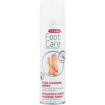 Освежающий спрей для ног Titania Foot Care