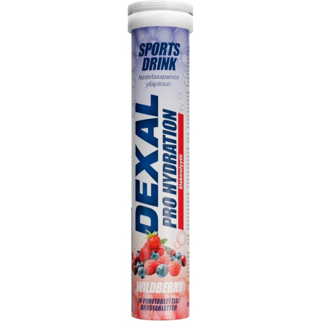Порошок для приготовления напитка Dexal Pro Hydration с лесными ягодами 18 шт