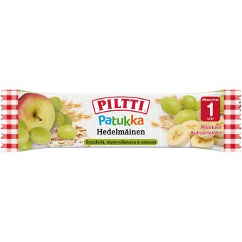 Piltti Taapero виноград, яблоки и овсяные хлопья, с 1 года 25 гр