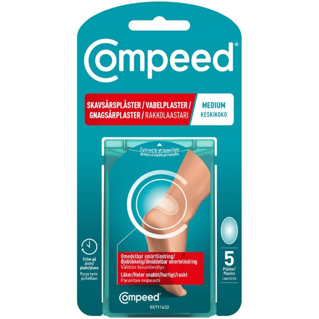 Пластырь от мозолей Compeed medium 5 шт