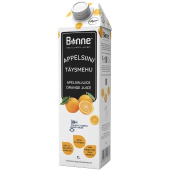 Апельсиновый сок 100% Premium Bonne 1л Апельсиновый сок 100% Premium Bonne 1л