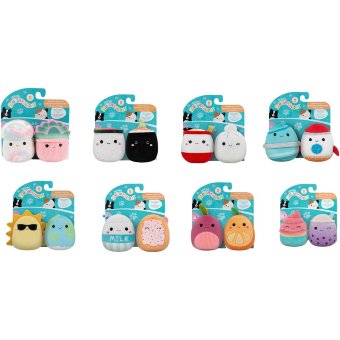 Мягкая игрушка для собак Squishmallows (уп 2 шт) 9 см, в ассортименте Мягкая игрушка для собак Squishmallows (уп 2 шт) 9 см, в ассортименте