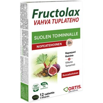 Натуральное средство для очищения кишечника Fructolax vahva 12 табл Натуральное средство для очищения кишечника Fructolax vahva 12 табл