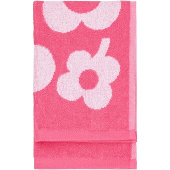 Ручное полотенце Finlayson Riemu 30x50 розовое Ручное полотенце Finlayson Riemu 30x50 розовое