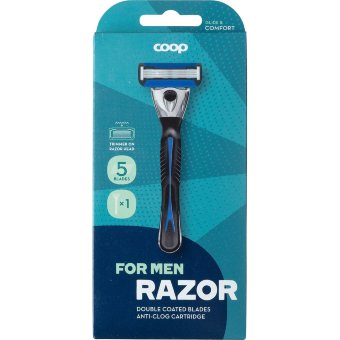 Бритвенный станок для мужчин Coop Men 5 лезвий 1 шт Бритвенный станок для мужчин Coop Men 5 лезвий 1 шт