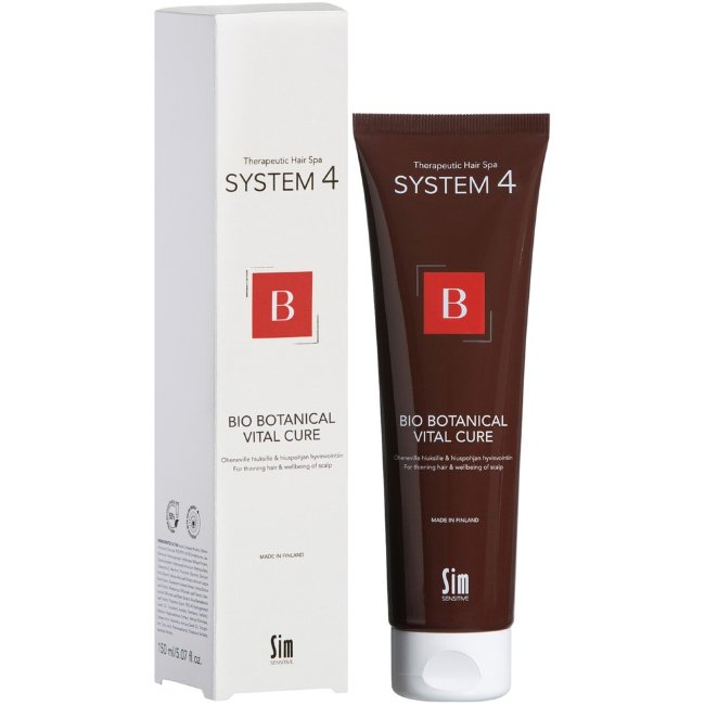 Кондиционер для волос Sim Sensitive System4, B Bio Botanical Vital Cure 150 мл Кондиционер для волос Sim Sensitive System4, B Bio Botanical Vital Cure 150 мл