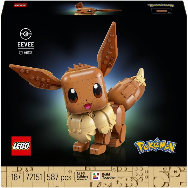 LEGO® Pokémon 72151 Eevee LEGO® Pokémon 72151 Eevee