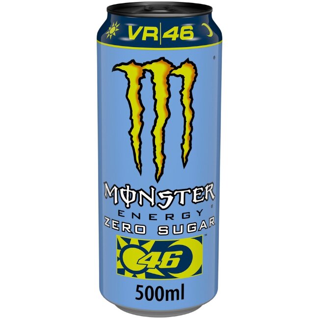 Энергетический напиток Monster VR46 «The Doctor» Zero Sugar 0,5 л Энергетический напиток Monster VR46 «The Doctor» Zero Sugar 0,5 л