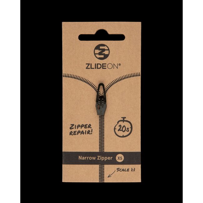 Застёжка ZlideOn для пластиковой спиральной молнии XS