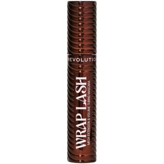 Тушь для ресниц Makeup Revolution wrap lash 8,5 мл мега удлинение и объем tubing коричневая