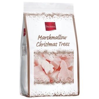 Рождественский зефир в виде ёлочек Favorina 250 гр