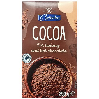 Какао для выпечки и десертов Belbake 250 гр Какао для выпечки и десертов Belbake 250 гр