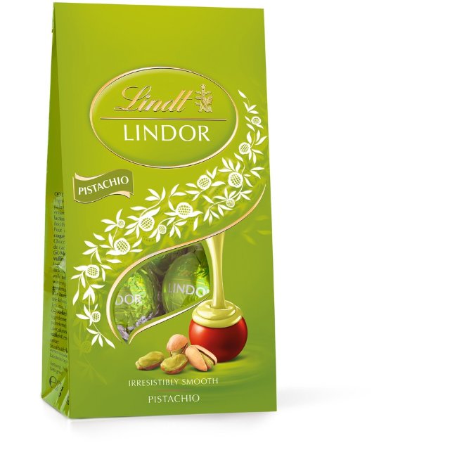 Конфеты из молочного шоколада с начинкой из фисташки Lindt LINDOR 137 гр