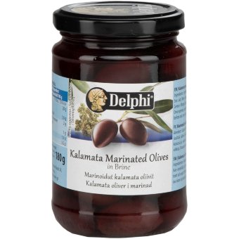 Оливки каламата в маринаде Delphi 290 гр Оливки каламата в маринаде Delphi 290 гр