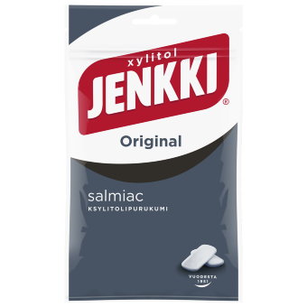 Жевательная резинка Jenkki Original (салмиак) 100 гр