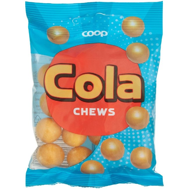 Жевательные конфеты Coop Cola 80 гр