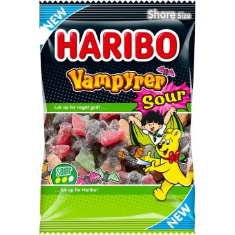 Мармелад HARIBO Vampyrer Sour 375 гр Мармелад HARIBO Vampyrer Sour 375 гр