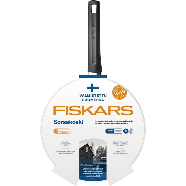 Жаровня Fiskars Sorsakoski 26 см, керамическая Жаровня Fiskars Sorsakoski 26 см, керамическая