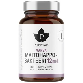 Пробиотики Puhdistamo Vahva с 12 млрд лактобактерий 30 капсул Пробиотики Puhdistamo Vahva с 12 млрд лактобактерий 30 капсул