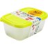Плотно закрывающиеся контейнеры Rotho Sunshine 2 шт 1,9 л зеленые
