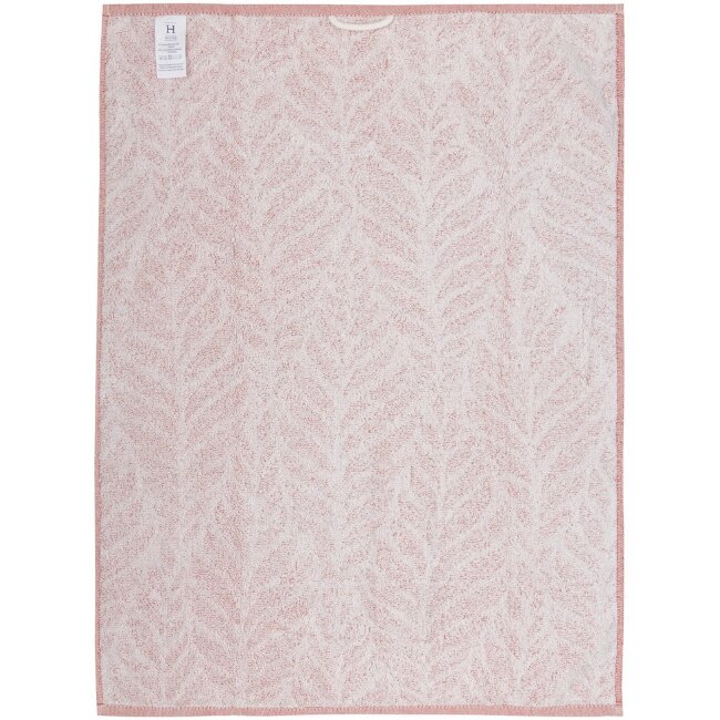 Рукавичное полотенце House Leaf 50x70 см, розовое