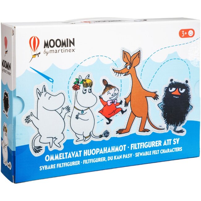 Набор для творчества Muumi Martinex DIY шьющиеся войлочные фигурки Набор для творчества Muumi Martinex DIY шьющиеся войлочные фигурки