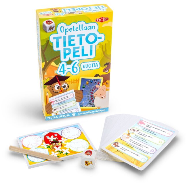 Настольная игра Tactic обучающая, разнообразие