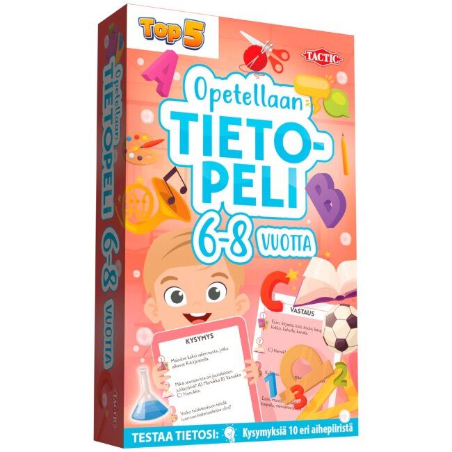 Настольная игра Tactic обучающая, разнообразие