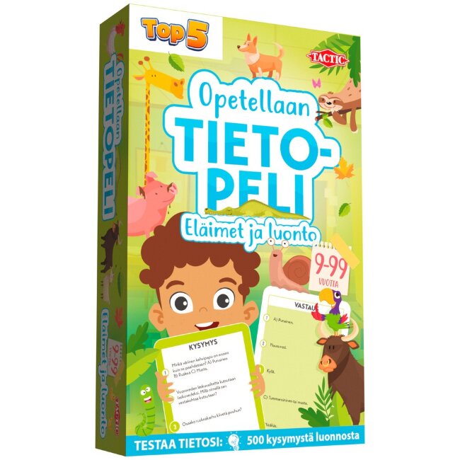 Настольная игра Tactic обучающая, разнообразие