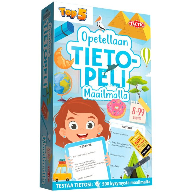Настольная игра Tactic обучающая, разнообразие