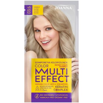 Тонирующий шампунь Joanna Multi Effect Silver Blond 03.5 Тонирующий шампунь Joanna Multi Effect Silver Blond 03.5