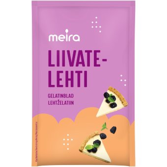Желатин листовой Meira 20 гр